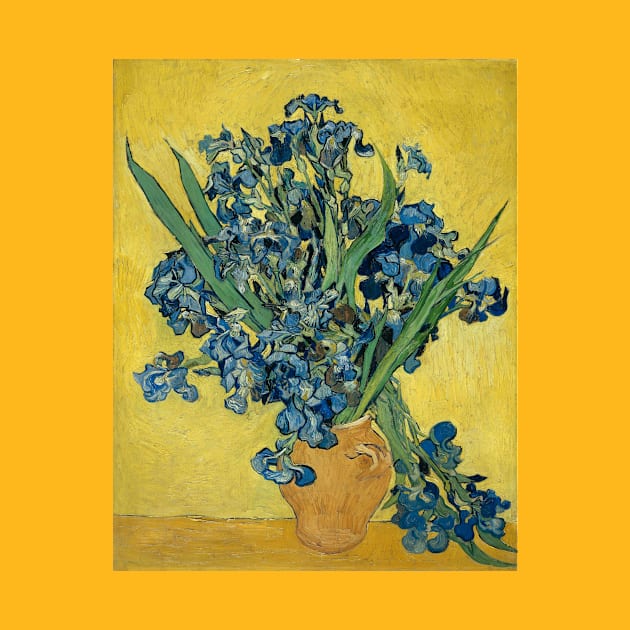 Irises - Vincent van Gogh by KargacinArt