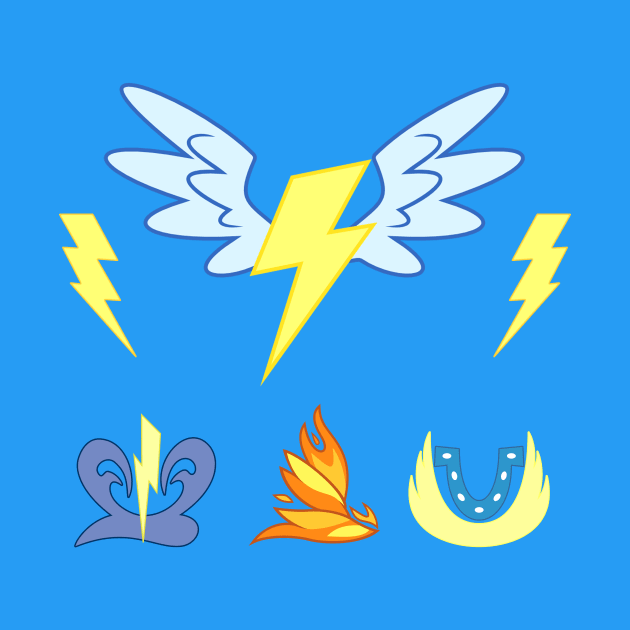 My little Pony - Wonderbolts Cutie Mark Special by ariados4711