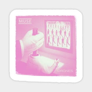 Muse DRONES pink ver Magnet