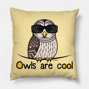 Owls are cool Pillow