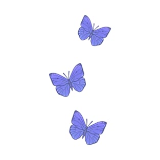 Purple Butterflies T-Shirt