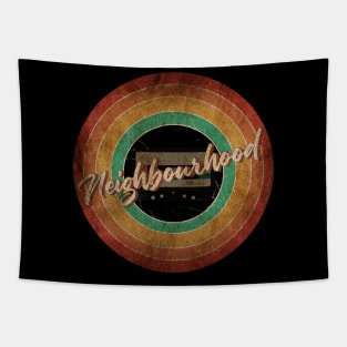 The Neighbourhood Vintage Circle Art Tapestry