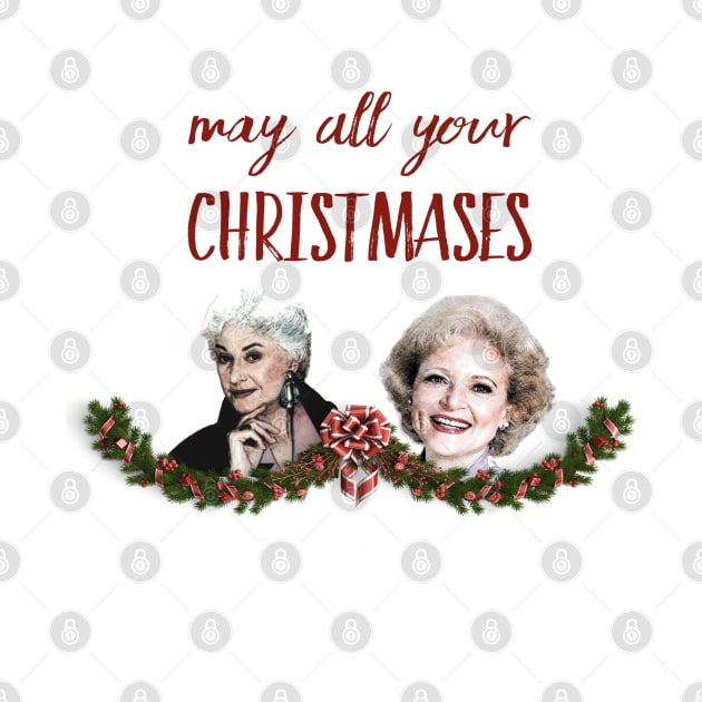 May All Your Christmases Bea White by RetroSalt