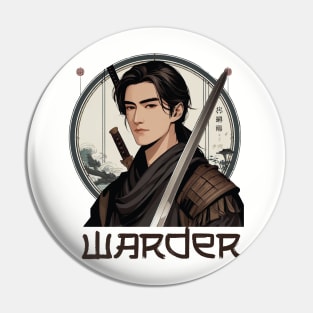 the wheel of time lan is my favorite warder Pin