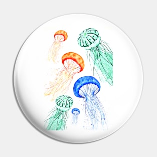 jelly fishes Pin