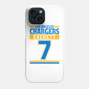 Los Angeles Chargers Everett 7 Edition 3 Phone Case