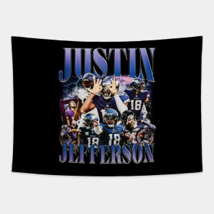 Justin Jefferson Graphic Tee Tapestry