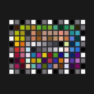 Colour Checker Grid T-Shirt