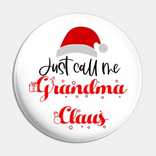 Grandma Claus Pin