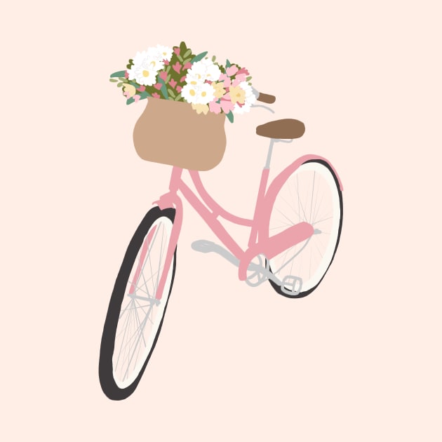 Bike - Pink by littlemoondance