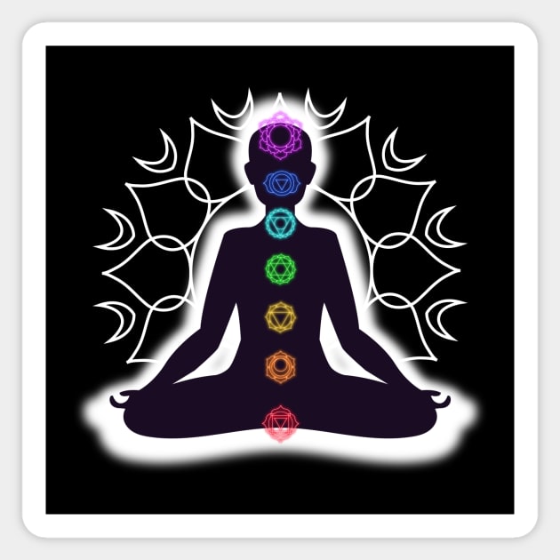 chakra Meditation Yoga Design - Chakra Yoga - T-Shirt