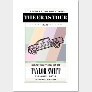 Poster Taylor Swift The Eras Tour Glendale, AZ 2023