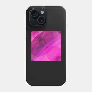 Pink magenta abstract Phone Case