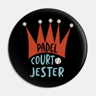 Padel Court Jester Pin