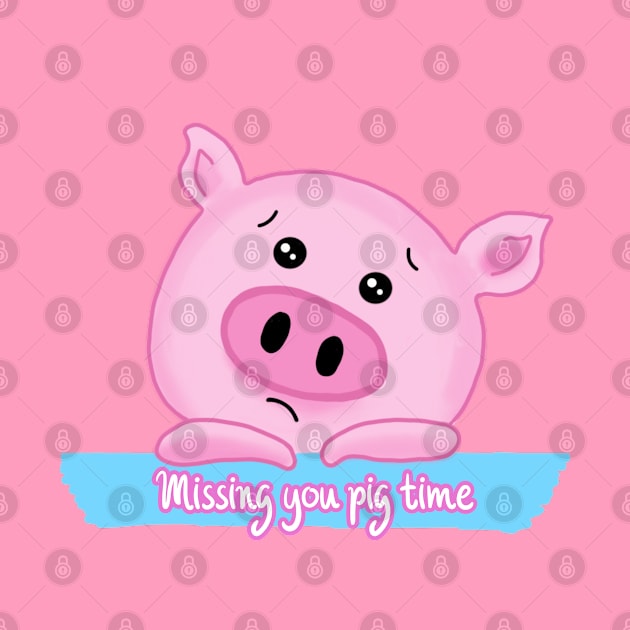 Missing you pig time by HR-the-Chemist