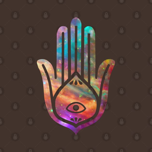 Galactic Hamsa by GAz