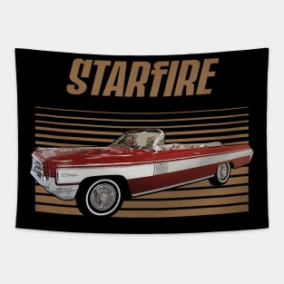 Oldsmobile Starfire Convertible 1962 Awesome Automobile Tapestry