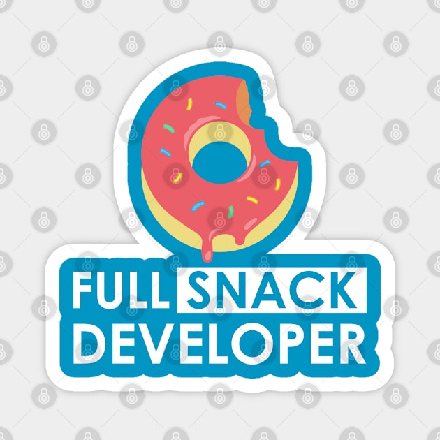 Full Snack Developer 2 Magnet by Enzai