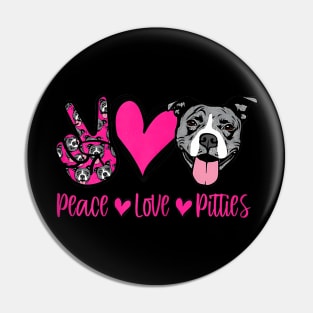 Pit Bull Lives Matter Pittie Puppy Dog Mom Ladies Pitbull Pin