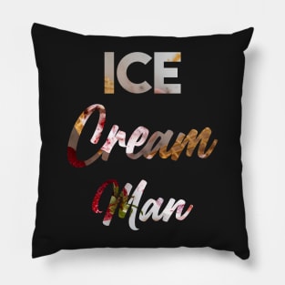 Ice Cream Man Pillow