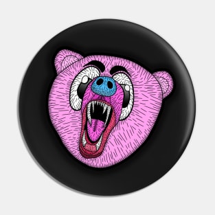 Comic Bear (Original) Pin