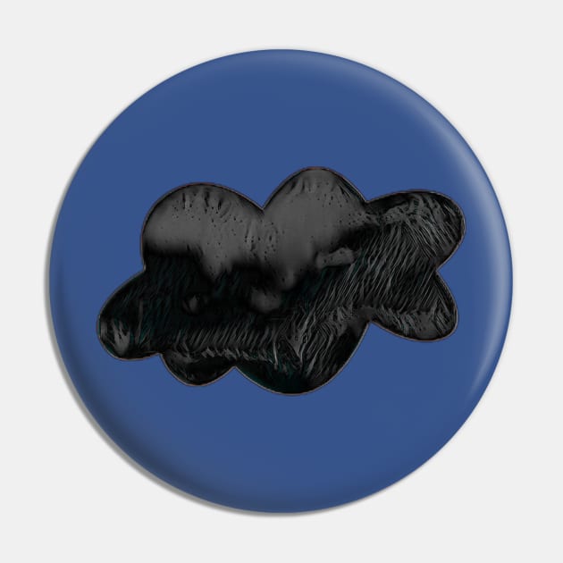 Cloud shape in black and grey Pin by FlossOrFi