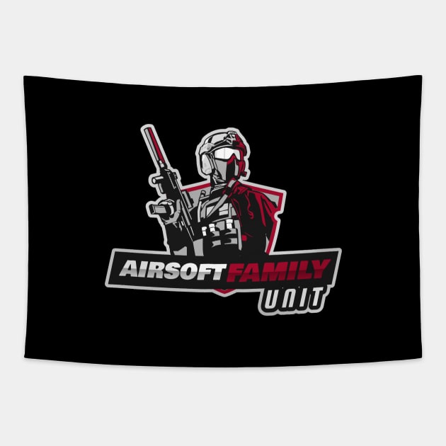 Airsoft Family - Unit 1 Tapestry by Airsoft_Family_Tees