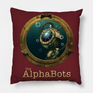 AlphaBots Porthole design Pillow