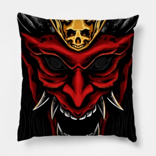 mecha skeleton old Pillow