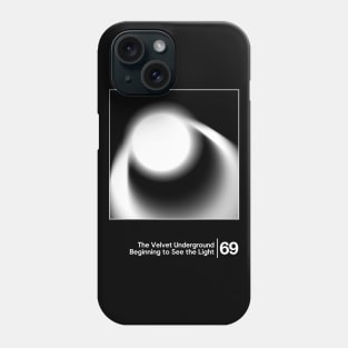 The Velvet Underground / Minimal Style Graphic Artwork Phone Case