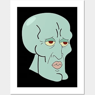 Spongebob meme face Art Print for Sale by L1sercool