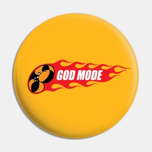 GOD MODE Crazy Style Pin