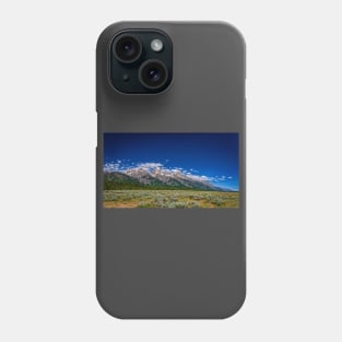 Grand Teton Mountain Range Phone Case