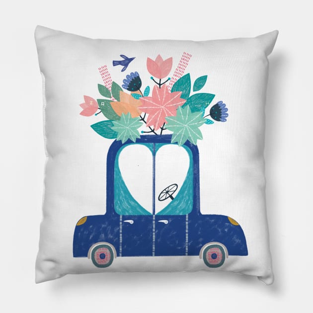 Lovebug Pillow by SparrowDesign