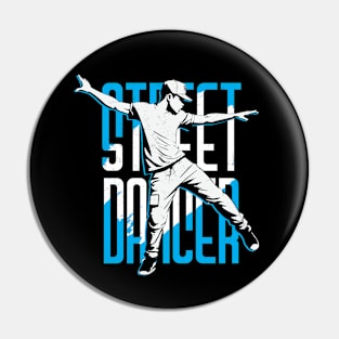 Street Dance Graffiti Pin