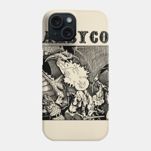 Narbycon 2016 black ink Phone Case