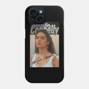 Jennifer Connelly // 80s Vintage Aesthetic Style // T-Shirt Phone Case