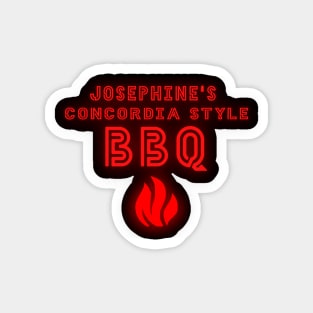 Josephine's Concordia Style BBQ Magnet