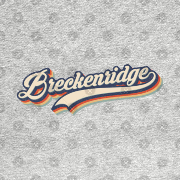 Discover I Love Breckenridge City USA Retro Vintage - Breckenridge - T-Shirt