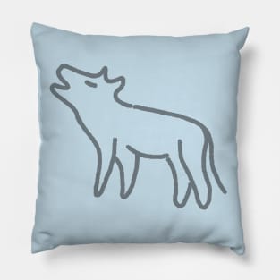 Wolf Pillow