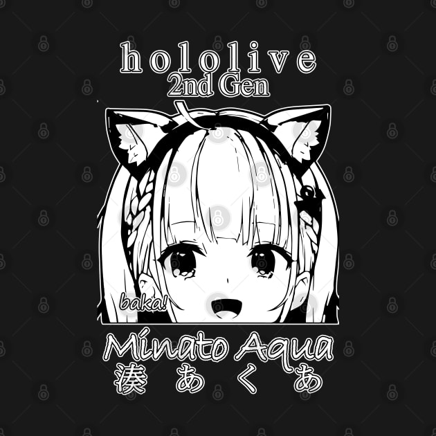 Minato Aqua 2nd Gen Hololive by TonaPlancarte