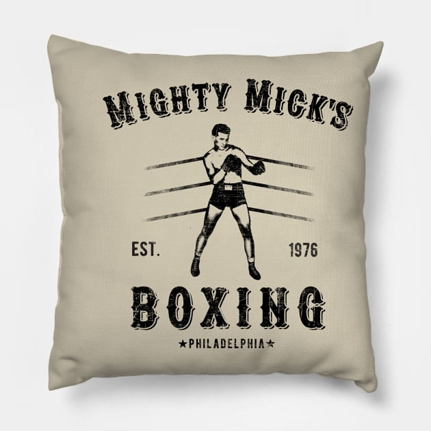 Mighty Mick's Pillow by OniSide