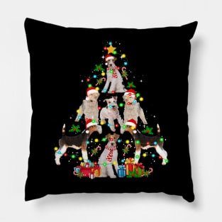 Christmas Tree Funny Dog Pillow