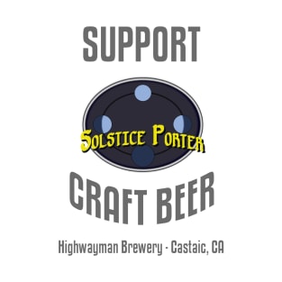 HMB Support Craft Beer: Solstice Porter T-Shirt