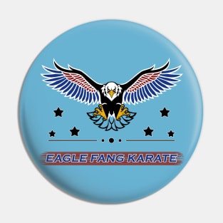 Eagle Fang Karate ( With USA Flag ) Pin