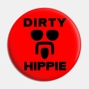Dirty Hippie Logo Pin
