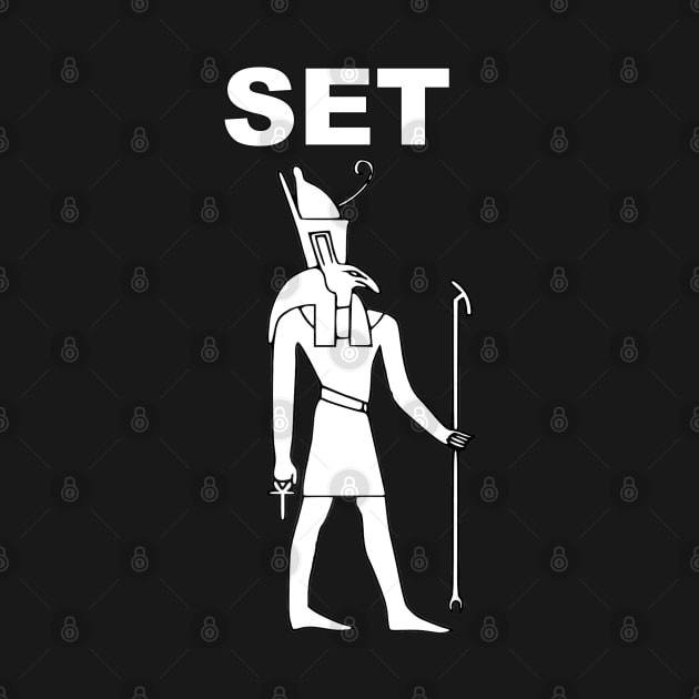 Ancient Egypt God Set by AgemaApparel