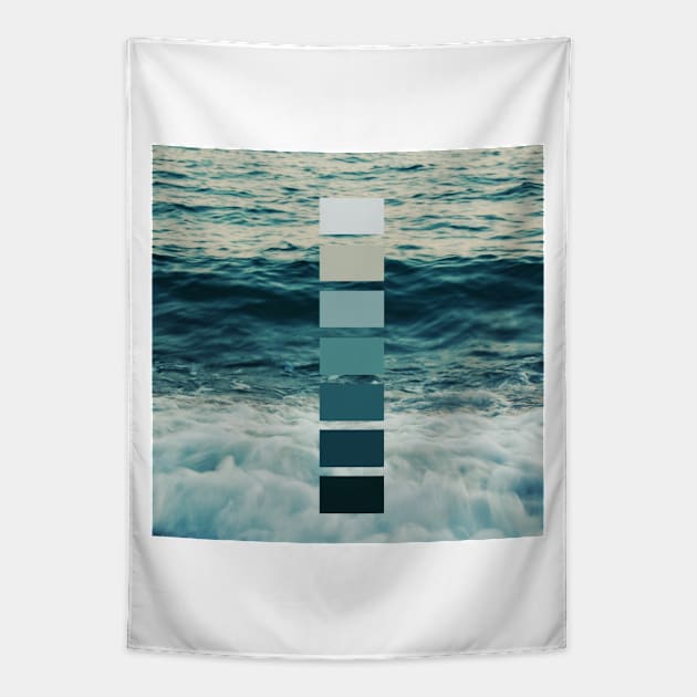 Sea Vibes Tapestry by CriSan