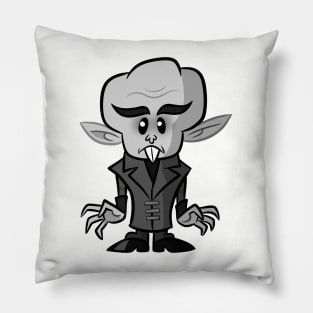 Count (B&W) Pillow