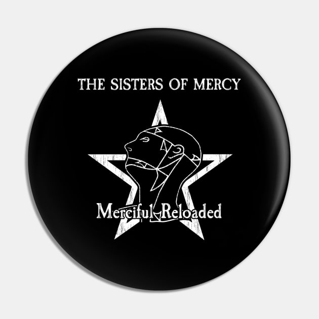 Sisters of Mercy Vintage Pin by Creativity Explode